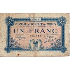 1 Franc - Chambre de Commerce de Tarbes