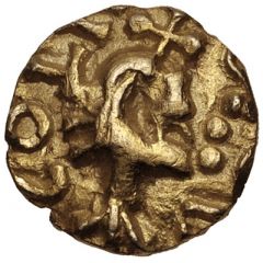 Tremissis - Moneyer Bertechramno Rouen mint