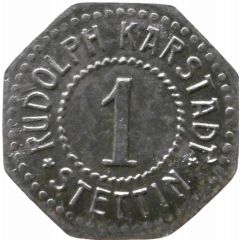 1 Pfennig - Stettin Rudolph Karstadt