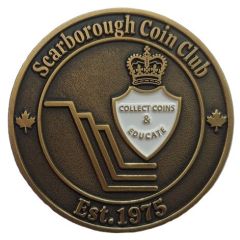 Medal - Scarborough Coin Club 50th Anniversary
