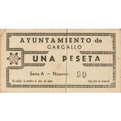 1 Peseta Gargallo