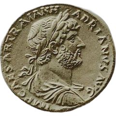 Sestertius - Hadrian P M TR P COS III S C, Ceres