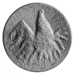 Greeting Token - Israel Ben Shahn Dove/ El Al