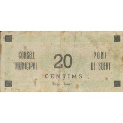 20 Céntimos Pont de Suert