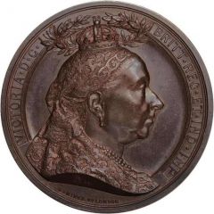 Medal - Victoria Golden Jubilee, A. Gilbert