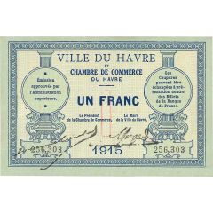 1 Franc - Chambres de Commerce du Havre