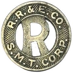 1 Fare - R. R. and E. CO. Roanoke, Virginia