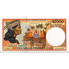 10 000 Francs CFP