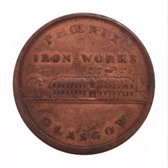 1 Penny Lanarkshire - Glasgow / Phoenix Iron Works