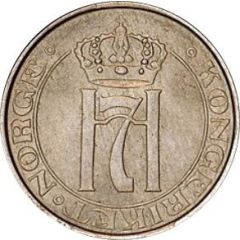 1 Øre - Haakon VII Aluminium pattern strike