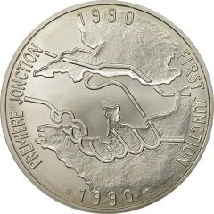 Medal - Channel Tunnel First Junction