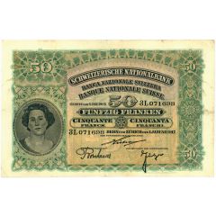 50 Francs 2nd series, type 1