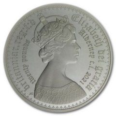 20 Pounds - Elizabeth II Gothic - Quartered Arms