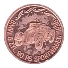 Token - 100 Jahre Deutsche Automobilgeschichte BMW 1938