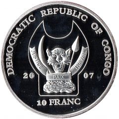 10 Franc Leopard