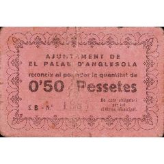 0.50 Pesetas El Palau d`Anglesola