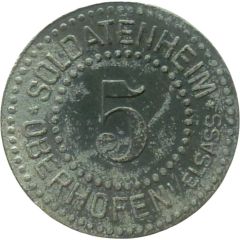 5 Pfennigs - Oberhofen Soldatenheim