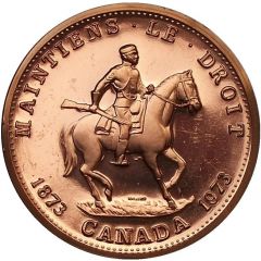 Medal - Royal Canadian Mounted Police Centenary