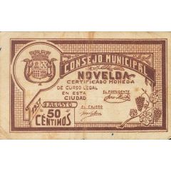 50 Céntimos Novelda