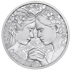 10 Euros Violet, silver