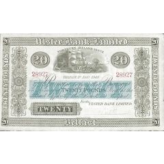 20 Pounds Ulster Bank