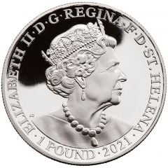 1 Pound - Elizabeth II Napoleon Monogram