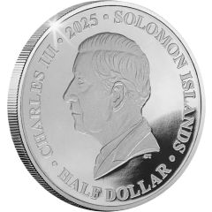 ½ Dollar - Charles III Mickey Mouse