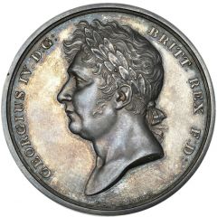 Medal - George IV Coronation, T. Halliday, silver