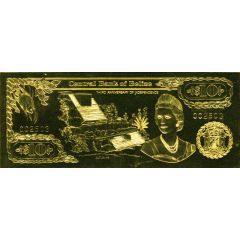 10 Dollars - Elizabeth II Snowy egret