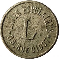20 centimes Caves Populaires