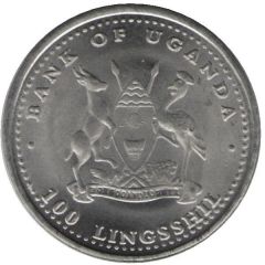100 Shillings Monkey, nickel plated steel