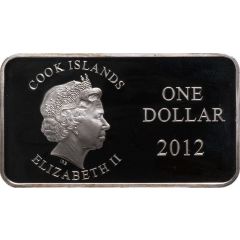 1 Dollar - Elizabeth II Year of the Dragon