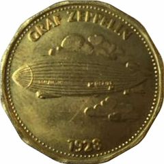 Shell Token - Man in Flight #08 - Graf Zeppelin, 1928