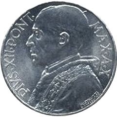 10 Lire - Pivs XII