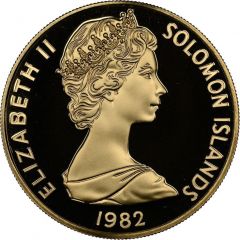 100 Dollars - Elizabeth II Battle of Guadalcanal