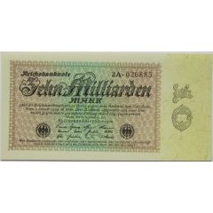 10 000 000 000 Mark Reichsbanknote