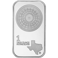 1 oz Silver Texas Mint - State Capitol Dome