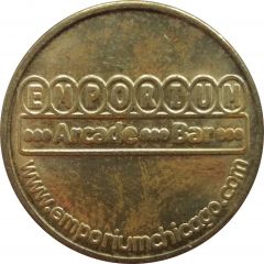 Game Token - Emporium Arcade Bar Chicago, Illinois