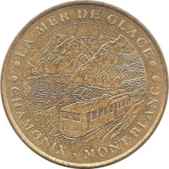 Monnaie de Paris Tourist Token - Chamonix-Mont-Blanc La Mer de Glace