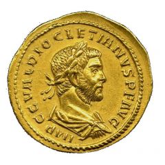 Aureus - Diocletianus MARS VICTOR, Mars