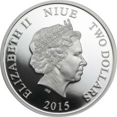 2 Dollars - Elizabeth II Peafowls