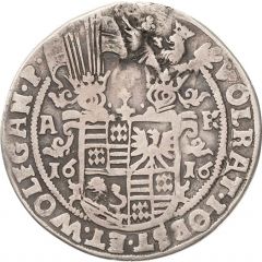 1/4 Thaler - Volrat VI, Jobst II and Wolfgang III