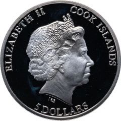 5 Dollars - Elizabeth II Santa Claus