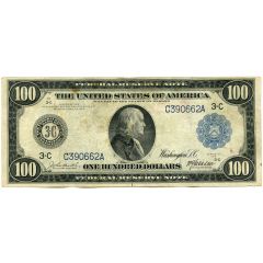 100 Dollars Large-Size Federal Reserve Note