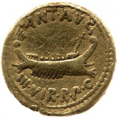 Aureus - Mark Antony ANT·AVG III·VIR·R·P·C / LEG IV