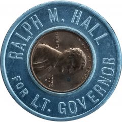 Encased Token - Ralph M. Hall for Lt. Governor