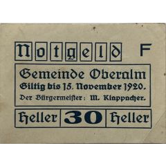 30 heller Oberalm