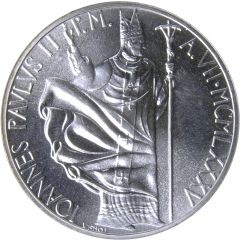 1000 Lire - Ioannes Paulus II Pope Travels