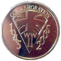 End of World War II Commemorative Medal 1945-2005