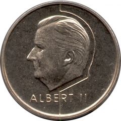 20 Francs - Albert II Dutch text